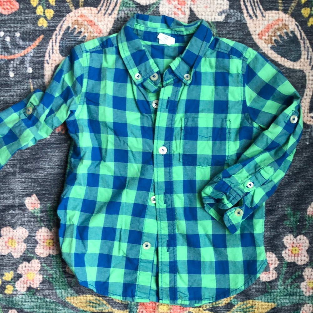 Baby Gap Toddler Button Down Shirt, 2T